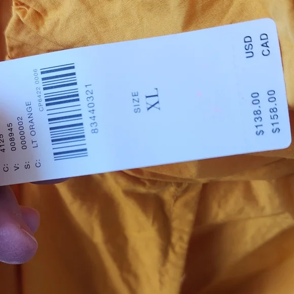 Anthropologie Ruched  Neck Romper with Pockets NWT XL - Picture 6 of 9